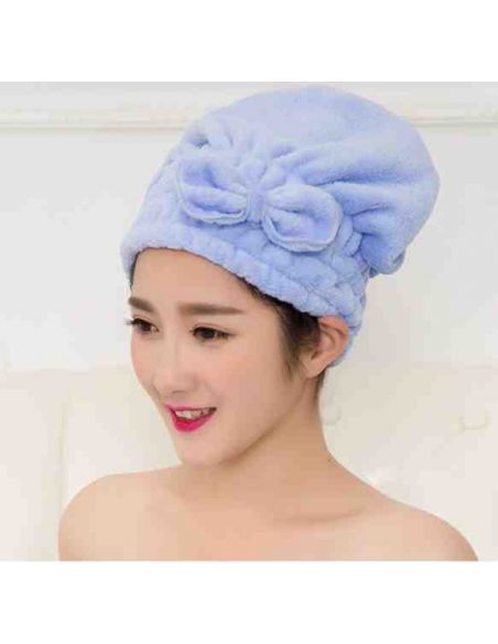 Towel-hat for drying hair of dense microfiber buy in online store