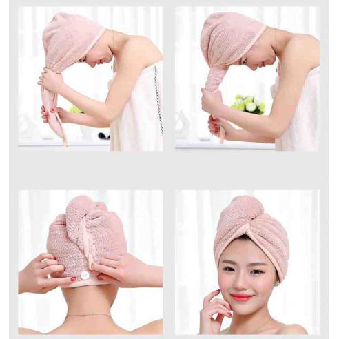 Towel Chalma, Turban for drying of soft microfiber hair buy in online store