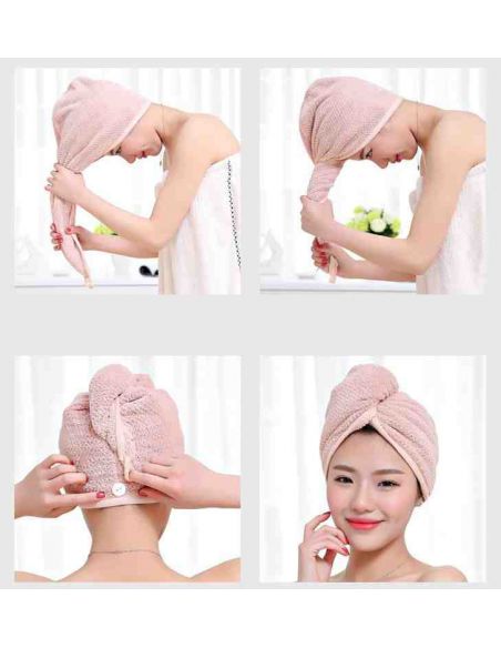 Towel Chalma, Turban for drying of soft microfiber hair buy in online store