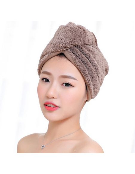 Towel Chalma, Turban for drying of soft microfiber hair buy in online store