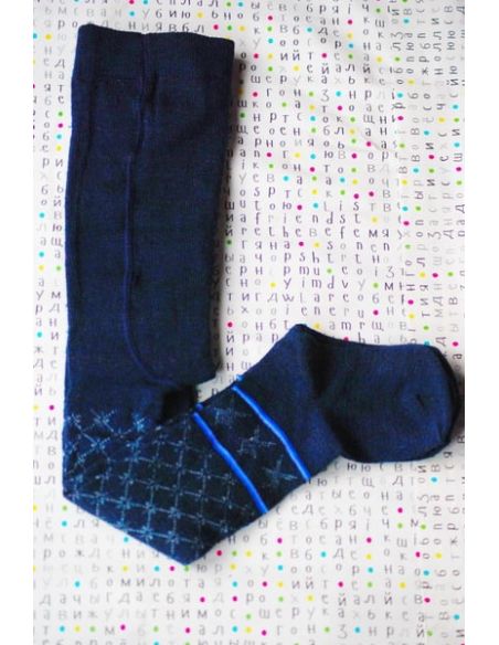 Merino wool tights 74-80r - Singling pattern buy in online store