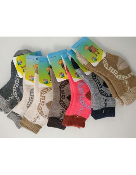 Socks from camel wool terry s (11-13cm) buy in online store