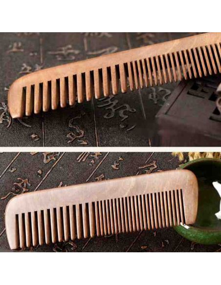 Sandalwood Comb Different Teeth buy in online store Sandalwood Comb Different Teeth buy in online store