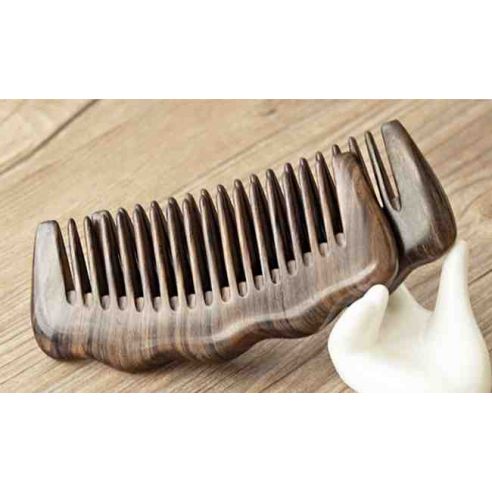 Sandalwood comb wide teeth buy in online store