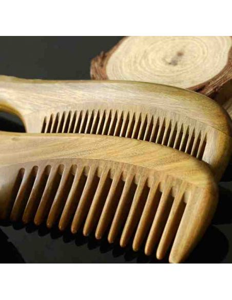Sandalwood comb - ordinary teeth buy in online store Sandalwood comb - ordinary teeth buy in online store