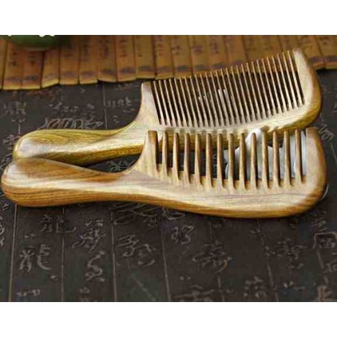 Sandalwood comb - ordinary teeth buy in online store