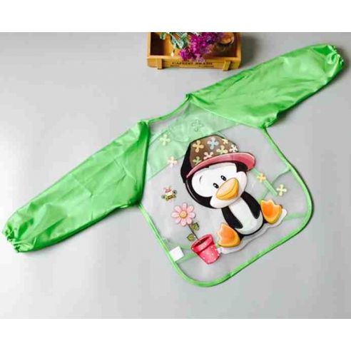 An apron with sleeves - green buy in online store