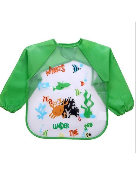 Apron with sleeves - sea buy in online store