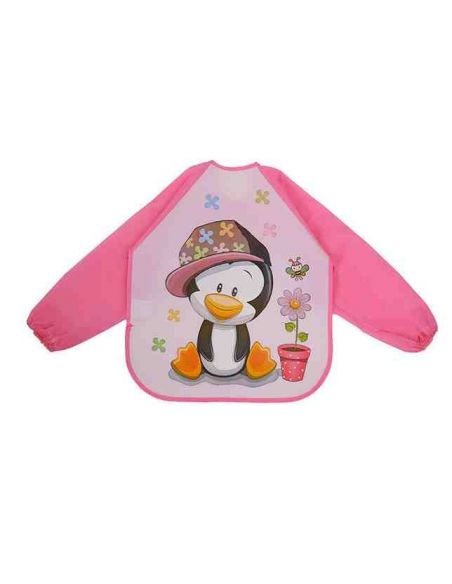 Apron with Sleeves - Pink Penguin buy in online store