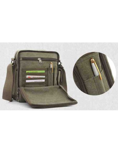 Men's Bag Barstie Cotton K001 Black buy in online store Men's Bag Barstie Cotton K001 Black buy in online store