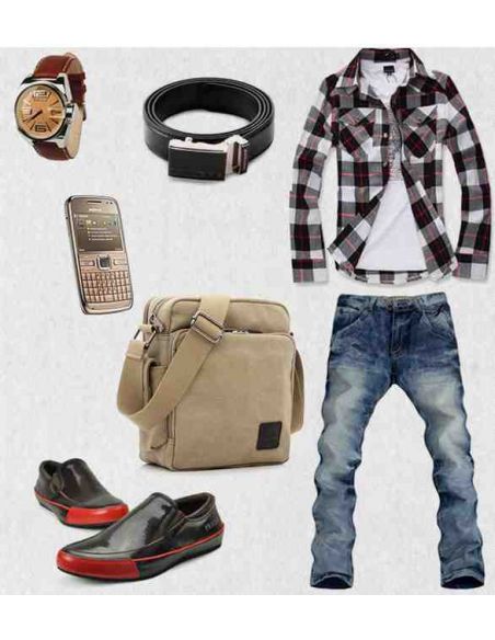 Men's Bag Barstie Cotton K001 Black buy in online store Men's Bag Barstie Cotton K001 Black buy in online store