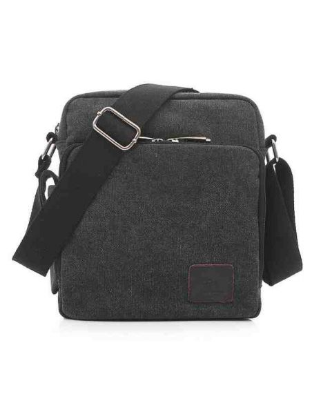 Men's Bag Barstie Cotton K001 Black buy in online store Men's Bag Barstie Cotton K001 Black buy in online store