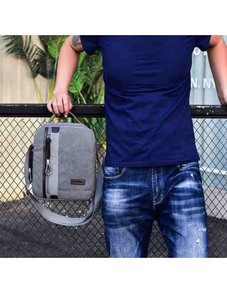 Men's bag Barstie Cotton K002 Black buy in online store Men's bag Barstie Cotton K002 Black buy in online store