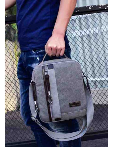 Men's bag Barstie Cotton K002 Black buy in online store Men's bag Barstie Cotton K002 Black buy in online store