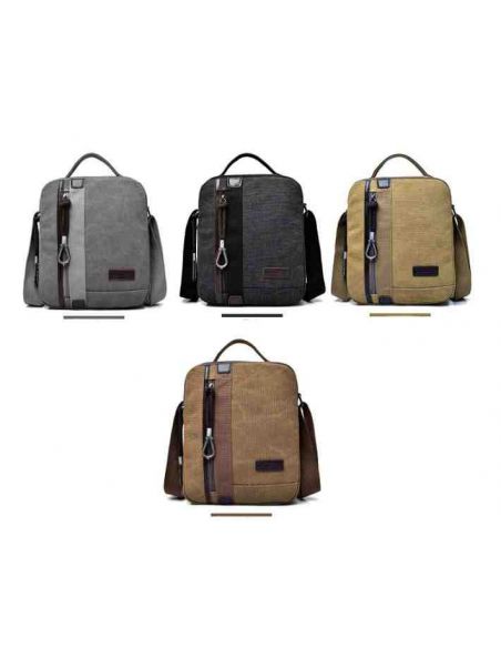 Men's Bag Barstie Cotton K002 Gray buy in online store Men's Bag Barstie Cotton K002 Gray buy in online store