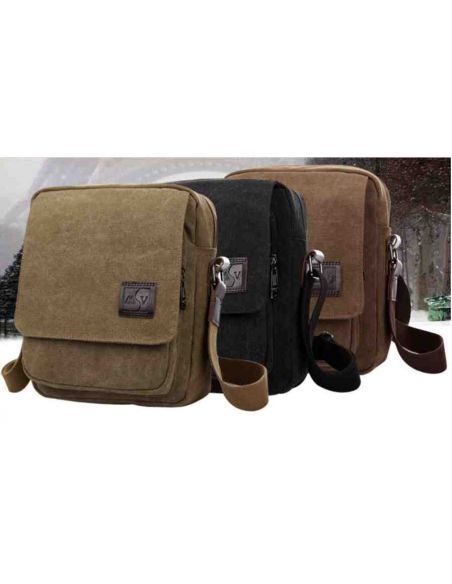 Men's Bag Barstie Cotton K004 Black buy in online store Men's Bag Barstie Cotton K004 Black buy in online store