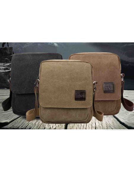 Men's Bag Barstie Cotton K004 Brown buy in online store Men's Bag Barstie Cotton K004 Brown buy in online store