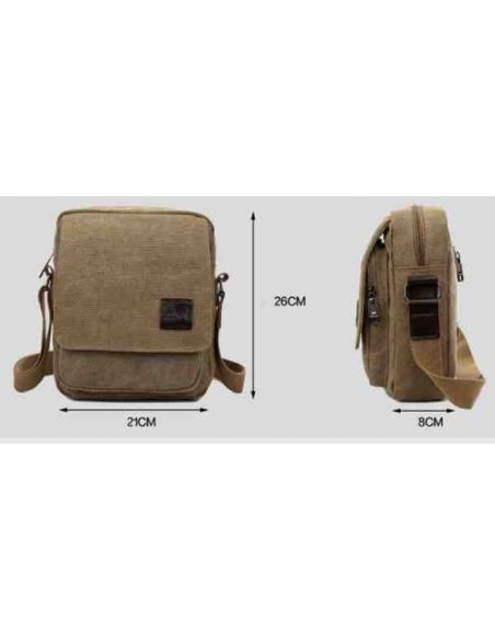 Men's Bag Barstie Cotton K004 Brown buy in online store Men's Bag Barstie Cotton K004 Brown buy in online store