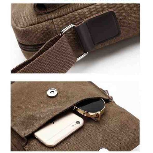 Men's Bag Barstie Cotton K005 Brown buy in online store