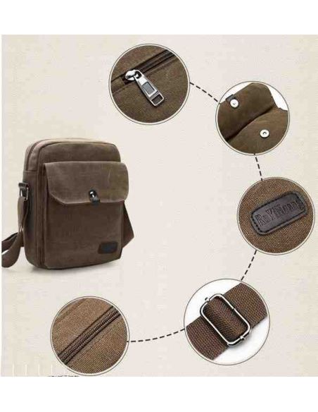 Men's Bag Barstie Cotton K005 Sand buy in online store Men's Bag Barstie Cotton K005 Sand buy in online store