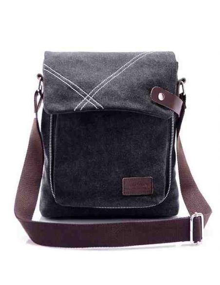 Men's Bag Barstie Cotton K009 Black buy in online store Men's Bag Barstie Cotton K009 Black buy in online store