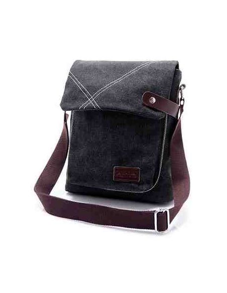 Men's Bag Barstie Cotton K009 Black buy in online store Men's Bag Barstie Cotton K009 Black buy in online store