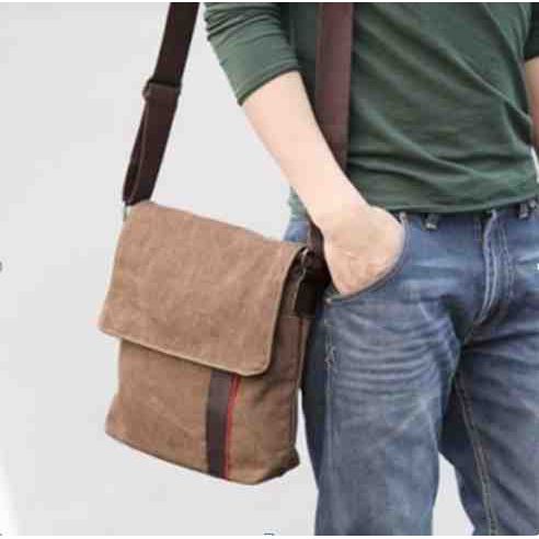 Men's Bag Barstie Cotton K014 Brown buy in online store