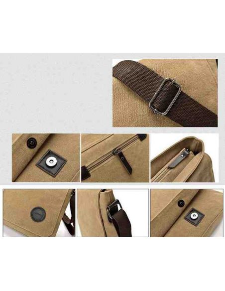 Men's Bag Barstie Cotton K015 Sand buy in online store Men's Bag Barstie Cotton K015 Sand buy in online store