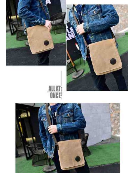 Men's Bag Barstie Cotton K015 Sand buy in online store Men's Bag Barstie Cotton K015 Sand buy in online store