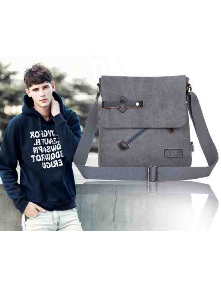 Men's Bag Barstie Cotton K016 Gray buy in online store Men's Bag Barstie Cotton K016 Gray buy in online store