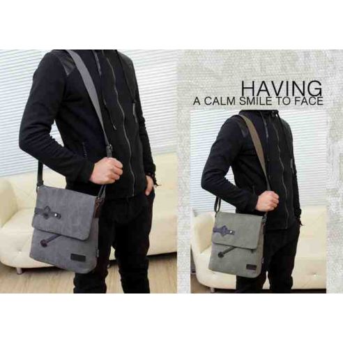 Men's Bag Barstie Cotton K016 Gray buy in online store