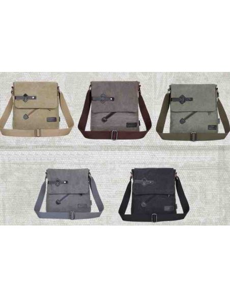 Men's Bag Barstie Cotton K016 Gray buy in online store Men's Bag Barstie Cotton K016 Gray buy in online store