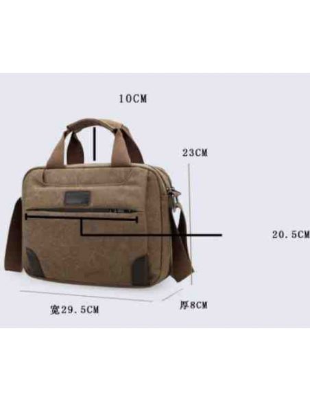 Men's Bag Barstie Cotton for Netbook, Tablet K007 Black buy in online store