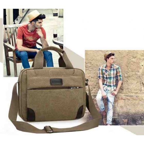 Men's Bag Barstie Cotton for Netbook, Tablet K007 Black buy in online store