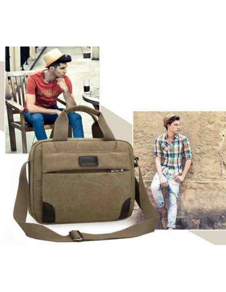 Men's Bag Barstie Cotton for Netbook, Tablet K007 Black buy in online store