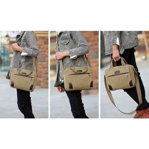 Men's Bag Barstie Cotton for Netbook, Tablet K007 Black buy in online store