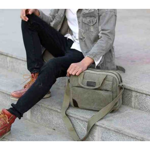 Men's Bag Barstie Cotton for Netbook, Tablet K007 Black buy in online store