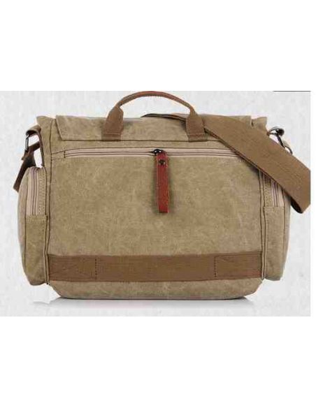 Men's cotton bag for netbook, tablet K017 brown buy in online store Men's cotton bag for netbook, tablet K017 brown buy in online store