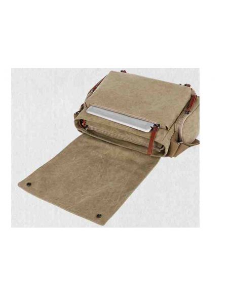 Men's cotton bag for netbook, tablet K017 brown buy in online store Men's cotton bag for netbook, tablet K017 brown buy in online store