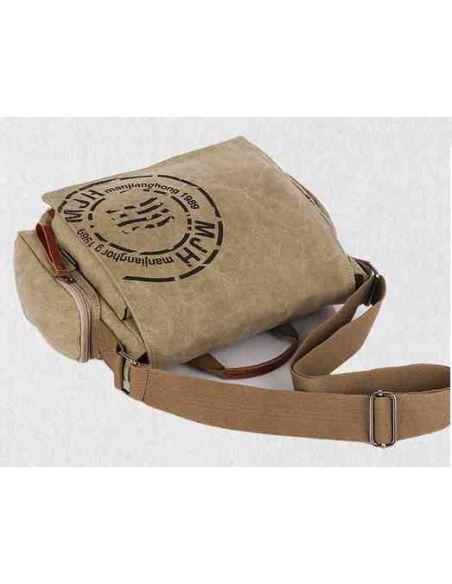 Men's cotton bag for netbook, tablet K017 light brown buy in online store Men's cotton bag for netbook, tablet K017 light brown buy in online store