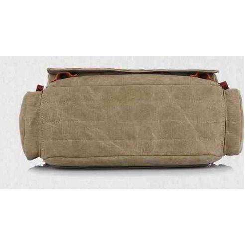 Men's cotton bag for netbook, tablet K017 light brown buy in online store