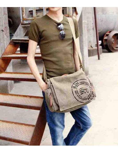 Men's cotton bag for netbook, tablet K017 light brown buy in online store Men's cotton bag for netbook, tablet K017 light brown buy in online store