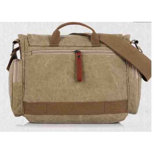Men's cotton bag for netbook, tablet K017 sand buy in online store