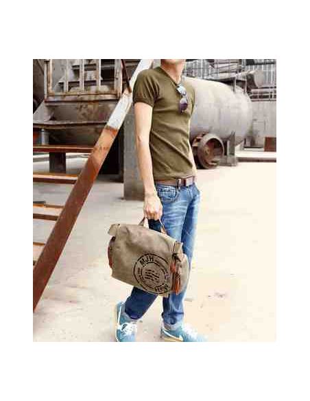 Men's cotton bag for netbook, tablet K017 sand buy in online store Men's cotton bag for netbook, tablet K017 sand buy in online store