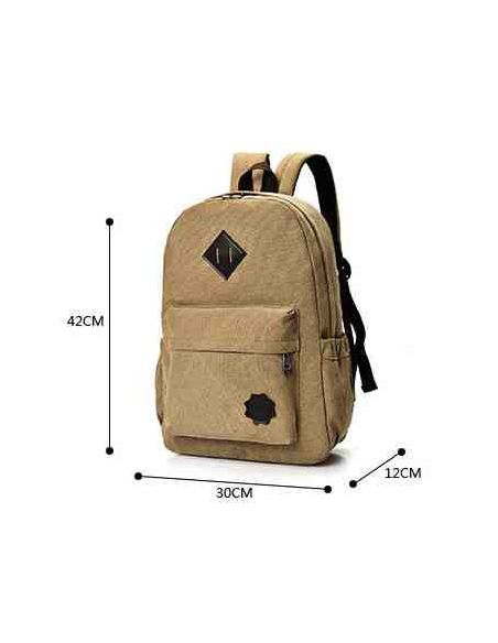 Cotton Backpack K011 Black buy in online store
