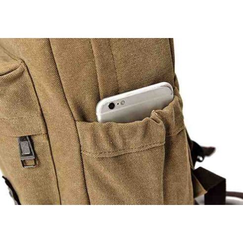 Cotton Backpack K011 Black buy in online store