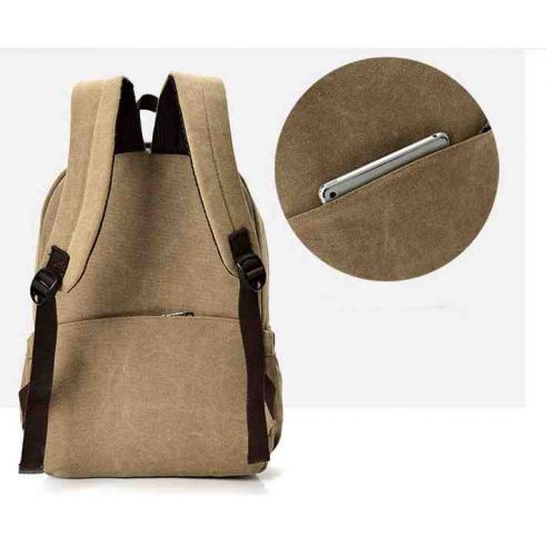 Cotton Backpack K011 Black buy in online store