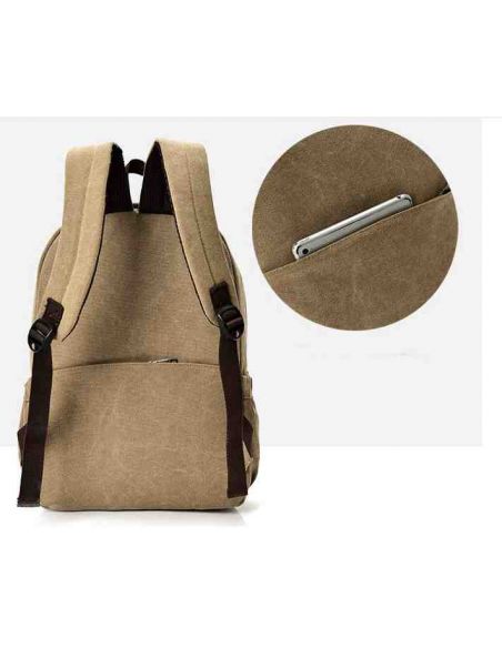 Cotton Backpack K011 Black buy in online store