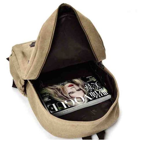 Cotton Backpack K011 Black buy in online store