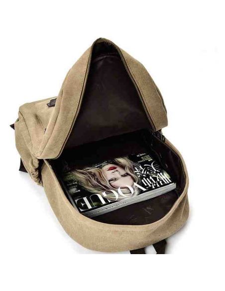 Cotton Backpack K011 Black buy in online store